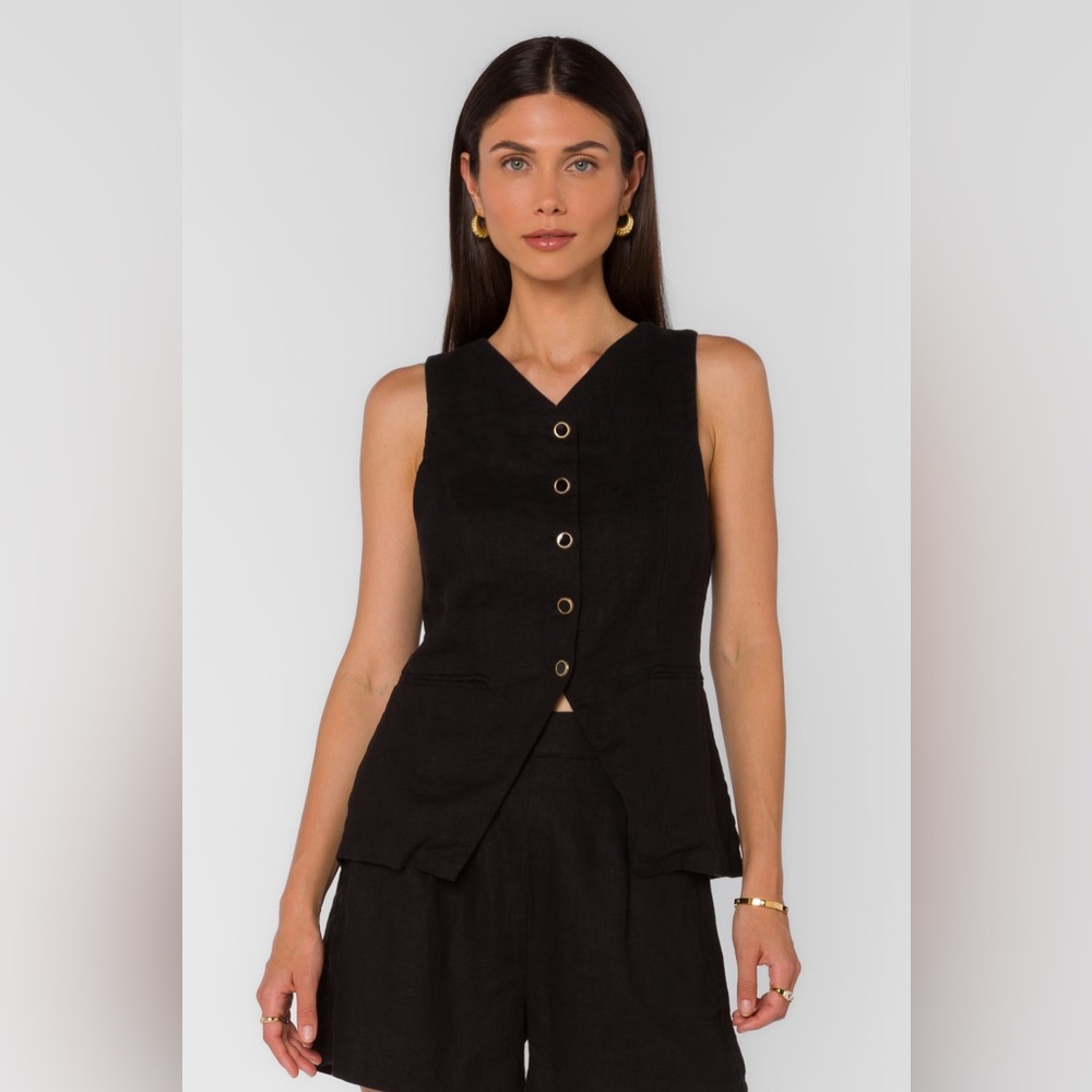 Velvet Heart PISCES Black Vest